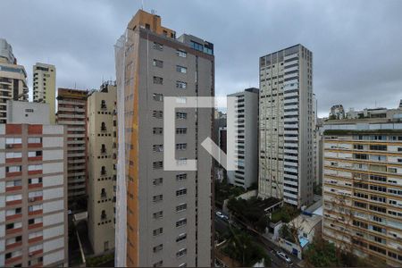 Vista da Sala de apartamento à venda com 1 quarto, 116m² em Jardim Paulista, São Paulo