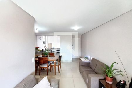 Sala de apartamento à venda com 3 quartos, 78m² em Indaiá, Belo Horizonte