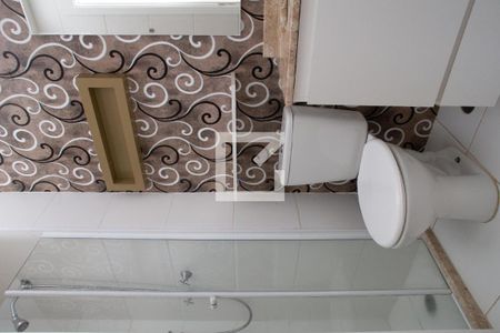 Banheiro da Suíte de apartamento à venda com 3 quartos, 66m² em Jardim Lacerda, Jundiaí