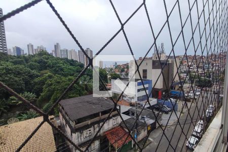 Vista da Sala de apartamento para alugar com 2 quartos, 95m² em Acupe de Brotas, Salvador