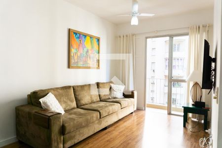 Sala de apartamento para alugar com 2 quartos, 62m² em Botafogo, Rio de Janeiro