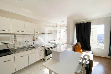 Sala/Cozinha/Área de Serviço de apartamento para alugar com 1 quarto, 48m² em Conceicao, Osasco