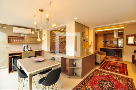 Sala de Jantar de kitnet/studio para alugar com 1 quarto, 50m² em Pinheiros, São Paulo