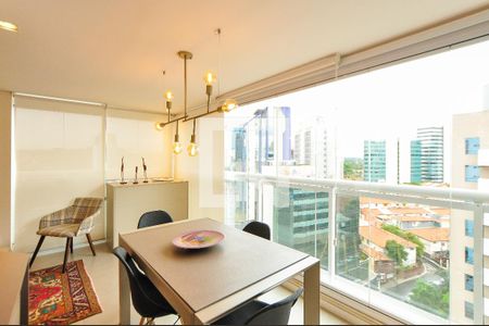 Sala de Jantar de kitnet/studio para alugar com 1 quarto, 50m² em Pinheiros, São Paulo