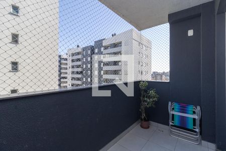 Sala/Cozinha-Varanda de apartamento para alugar com 2 quartos, 55m² em Centro, Canoas