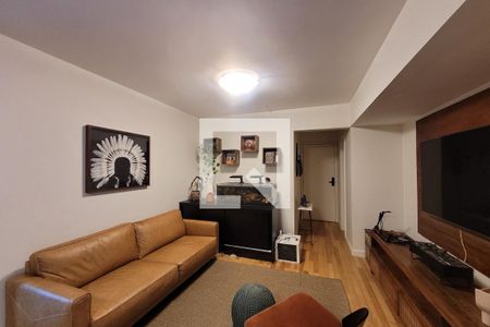 detalhe sala de estar de apartamento à venda com 3 quartos, 103m² em Aclimação, São Paulo
