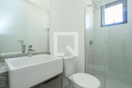 Banheiro de kitnet/studio para alugar com 0 quarto, 22m² em Vila Mariana, São Paulo