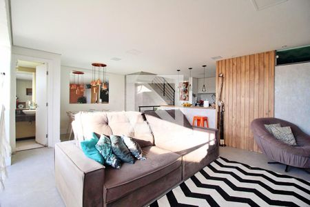 Sala de apartamento à venda com 3 quartos, 150m² em Campestre, Santo André