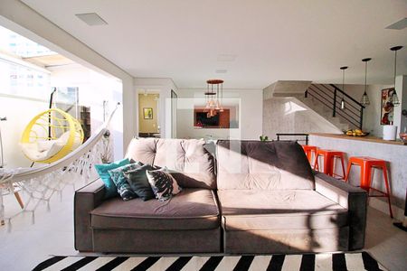 Sala de apartamento à venda com 3 quartos, 150m² em Campestre, Santo André