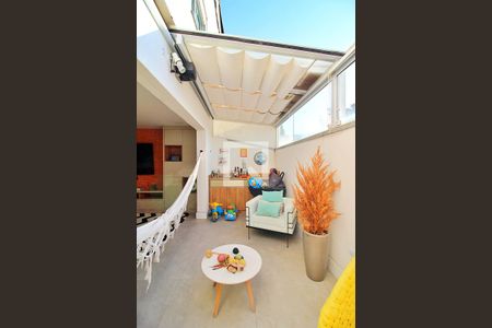 Varanda da Sala de apartamento à venda com 3 quartos, 150m² em Campestre, Santo André