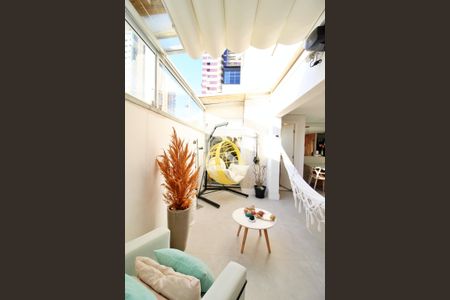 Varanda da Sala de apartamento à venda com 3 quartos, 150m² em Campestre, Santo André