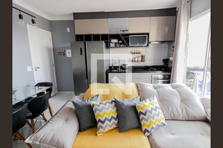 Sala/Cozinha de apartamento à venda com 2 quartos, 45m² em Vila Invernada, São Paulo