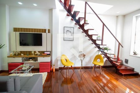 Sala de casa para alugar com 2 quartos, 100m² em Santa Teresa, Rio de Janeiro