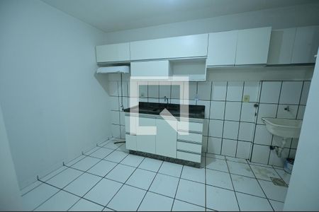Cozinha de apartamento para alugar com 2 quartos, 45m² em Sítios Santa Luzia, Aparecida de Goiânia