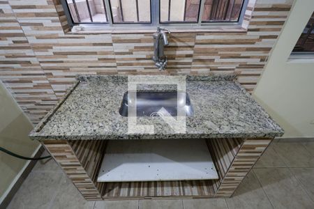 Sala/Cozinha de casa para alugar com 1 quarto, 35m² em Vila Barbosa, São Paulo