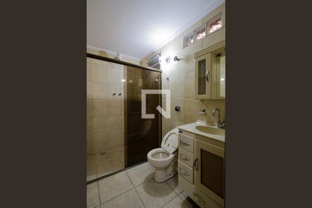 Banheiro da Suíte de casa para alugar com 1 quarto, 35m² em Vila Barbosa, São Paulo