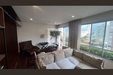 Sala de apartamento à venda com 3 quartos, 135m² em Sumaré, São Paulo