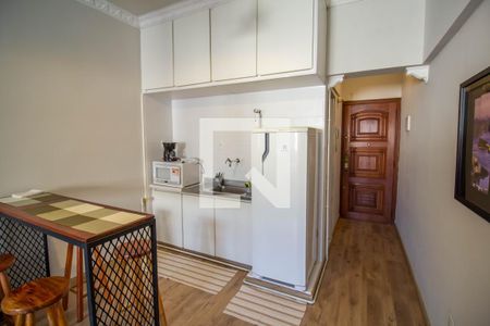 Cozinha  de kitnet/studio para alugar com 1 quarto, 28m² em Centro, Rio de Janeiro