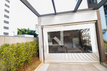 Studio para alugar com 27m², 1 quarto e sem vaga Studio para alugar com 27m², 1 quarto e sem vagaÁrea comum - Churrasqueira
