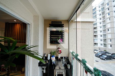 Varanda da Sala de apartamento à venda com 2 quartos, 51m² em Vila Graciosa, São Paulo