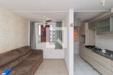 Sala/Cozinha de apartamento para alugar com 2 quartos, 41m² em Mato Grande, Canoas