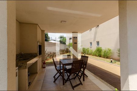 Área comum - Churrasqueira de apartamento para alugar com 1 quarto, 28m² em Vila Palmeiras, São Paulo