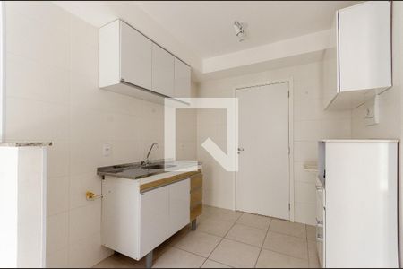 Cozinha de apartamento para alugar com 1 quarto, 28m² em Vila Palmeiras, São Paulo