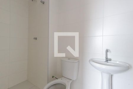 Banheiro de apartamento à venda com 1 quarto, 28m² em Vila Guilherme, São Paulo