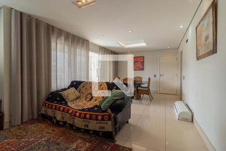 Sala de apartamento para alugar com 3 quartos, 129m² em Paraíso do Morumbi, São Paulo