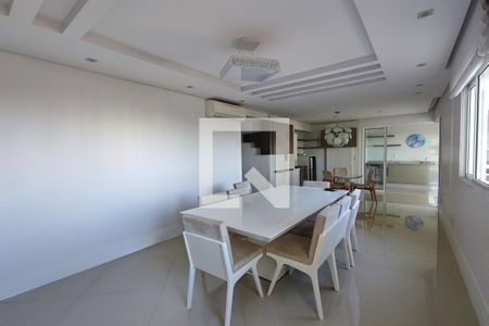 Sala de Estar e Jantar de apartamento à venda com 3 quartos, 164m² em Parque Prado, Campinas