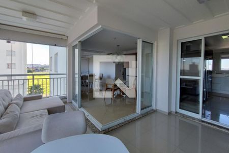Varanda gourmet de apartamento à venda com 3 quartos, 164m² em Parque Prado, Campinas