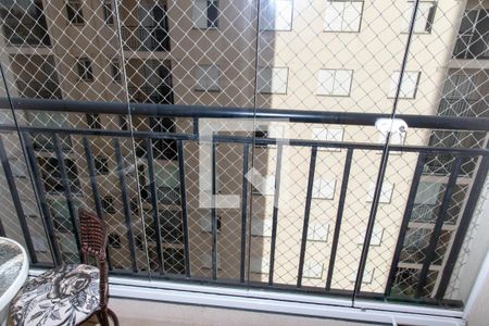 Varanda da Sala de apartamento à venda com 2 quartos, 54200m² em Conceição, Diadema