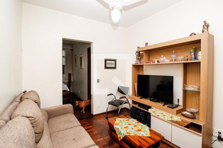 Sala de TV/Quarto 1 de apartamento à venda com 3 quartos, 150m² em Sion, Belo Horizonte