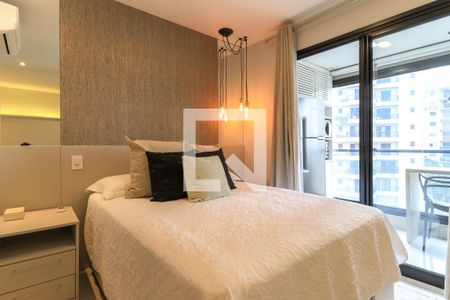 Sala/Quarto de apartamento para alugar com 1 quarto, 38m² em Campo Belo, São Paulo