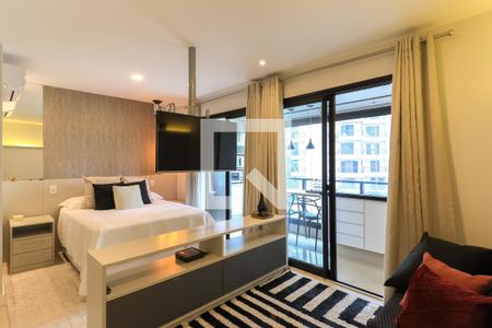 Sala/Quarto de apartamento para alugar com 1 quarto, 38m² em Campo Belo, São Paulo