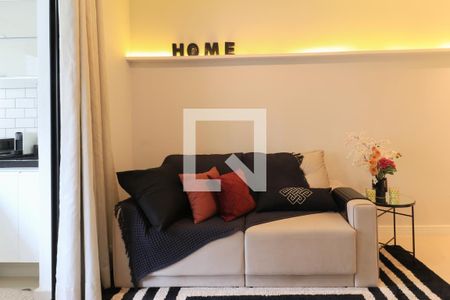 Sala/Quarto de apartamento para alugar com 1 quarto, 38m² em Campo Belo, São Paulo