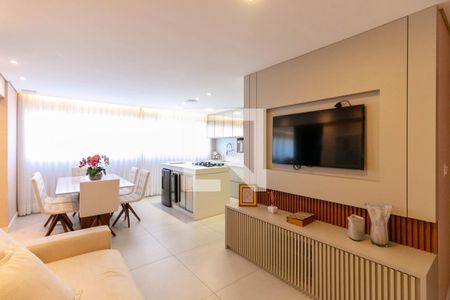 Sala de apartamento para alugar com 3 quartos, 100m² em Betânia, Belo Horizonte