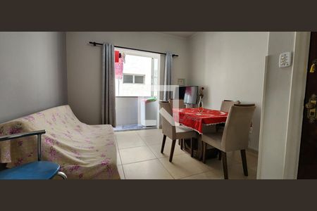 Sala de apartamento para alugar com 1 quarto, 48m² em José Menino, Santos