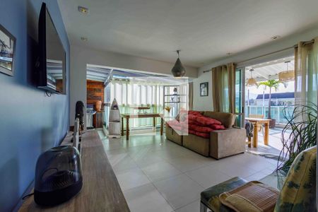 Cobertura Sala de apartamento à venda com 3 quartos, 205m² em Barra da Tijuca, Rio de Janeiro