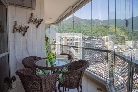 Varanda da Sala de apartamento à venda com 3 quartos, 140m² em Tijuca, Rio de Janeiro