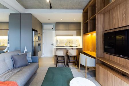 Apartamento para alugar com 43m², 1 quarto e 1 vagaSala/Cozinha