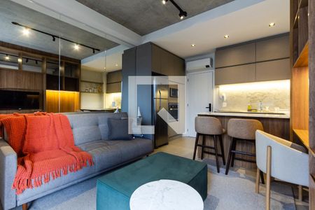 Apartamento para alugar com 43m², 1 quarto e 1 vagaSala/Cozinha