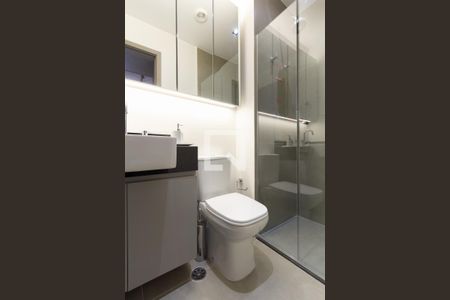 Apartamento para alugar com 43m², 1 quarto e 1 vagaBanheiro da Suíte 