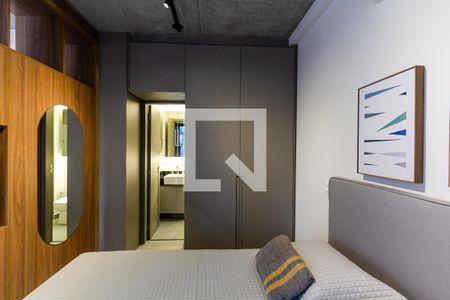 Apartamento para alugar com 43m², 1 quarto e 1 vagaSuíte 