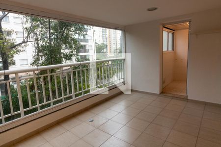 Varanda Sala de apartamento para alugar com 3 quartos, 96m² em Vila Andrade, São Paulo