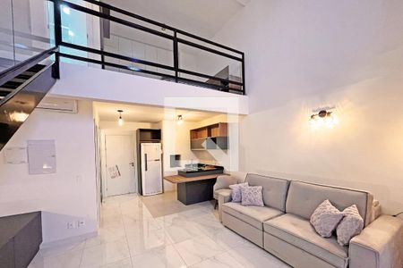 Sala de apartamento para alugar com 1 quarto, 45m² em Azenha, Porto Alegre