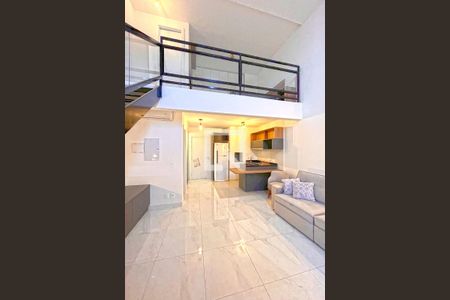 Sala de apartamento para alugar com 1 quarto, 45m² em Azenha, Porto Alegre