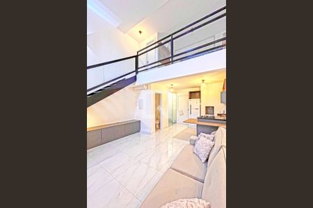 Sala de apartamento para alugar com 1 quarto, 45m² em Azenha, Porto Alegre