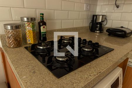 Studio à venda com 32m², 1 quarto e sem vagaDetalhe da cozinha