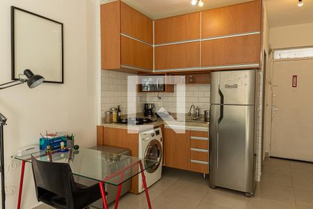 Studio à venda com 32m², 1 quarto e sem vagaCozinha